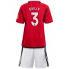 Maglia ufficiale Manchester United Bailly 3 Casa 2023-24 per Bambino